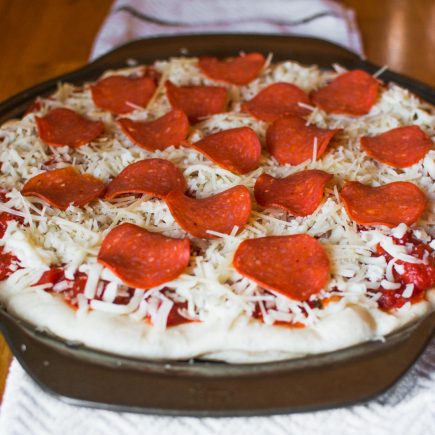 Pepperoni Pan Pizza
