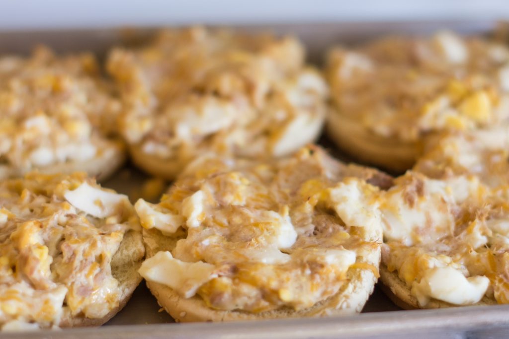 Open-Faced Tuna Salad Sandwiches
