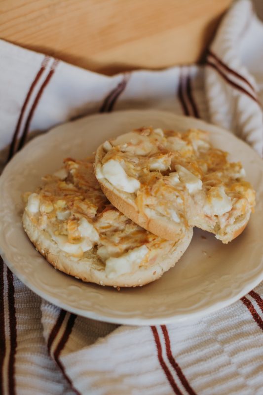 Open-Faced Tuna Sandwiches (a super quick meal using ingredients you're almost sure to have on hand!)