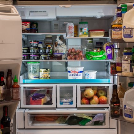 open fridge