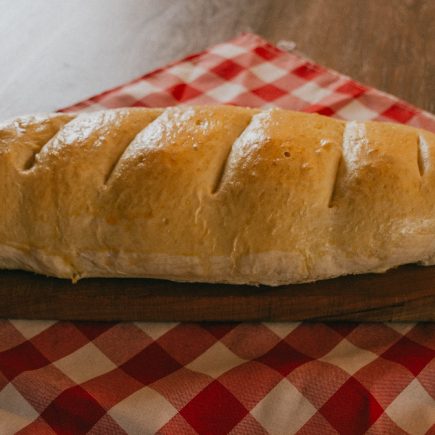 homemade French bread loaf