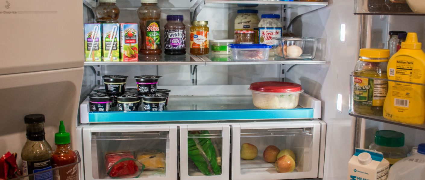 open fridge