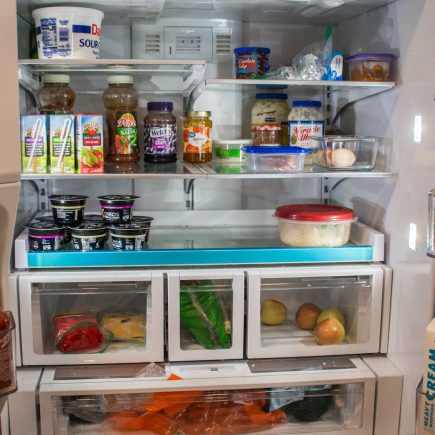 open fridge