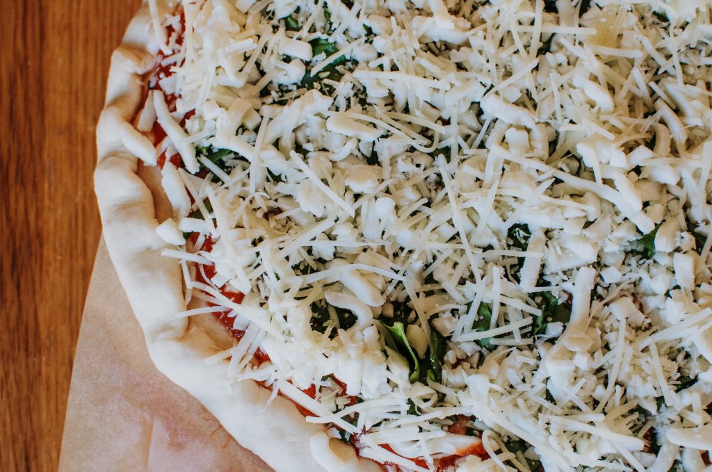 Perfect Mushroom and Spinach Pizza