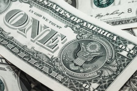 close up of dollar bill
